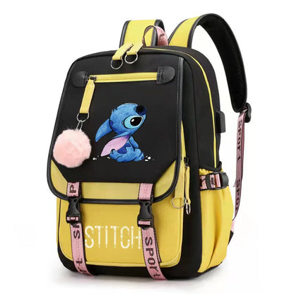 Disney Stitch Mochila Feminina Backpack