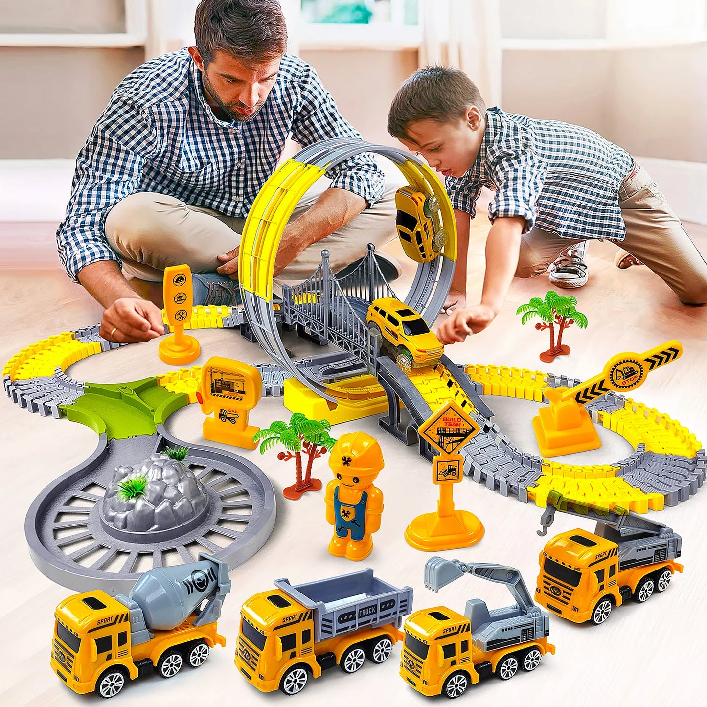 Track Car Train Toys