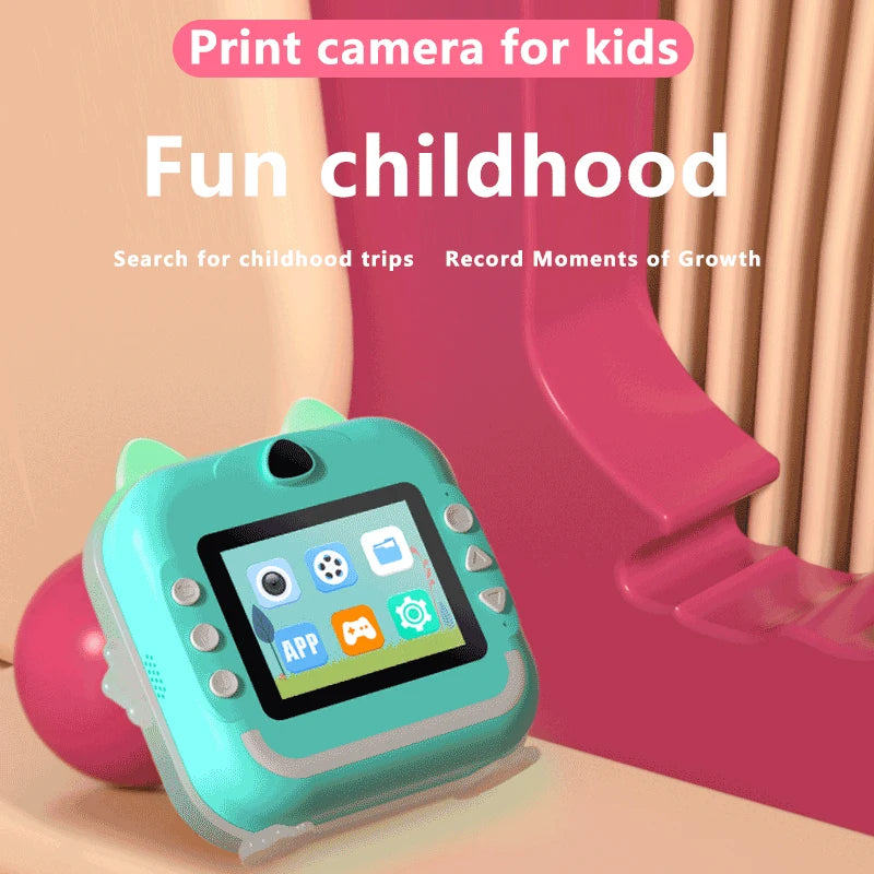 Instant Print Camera for Kids