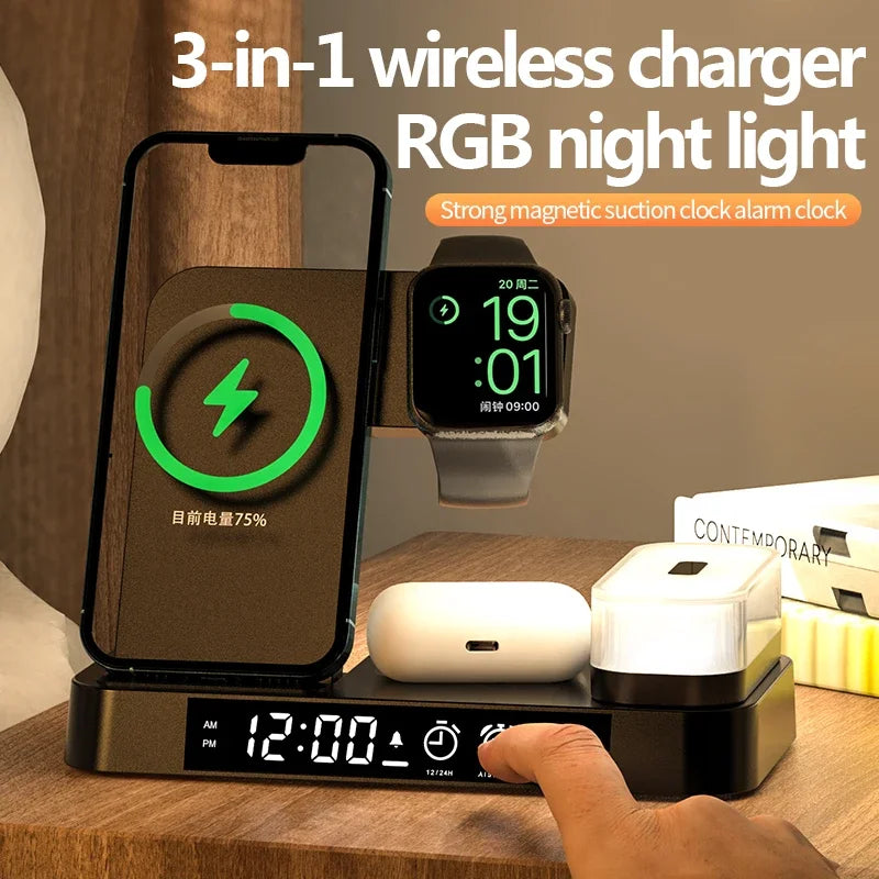 3 in 1 Wireless Charger Stand